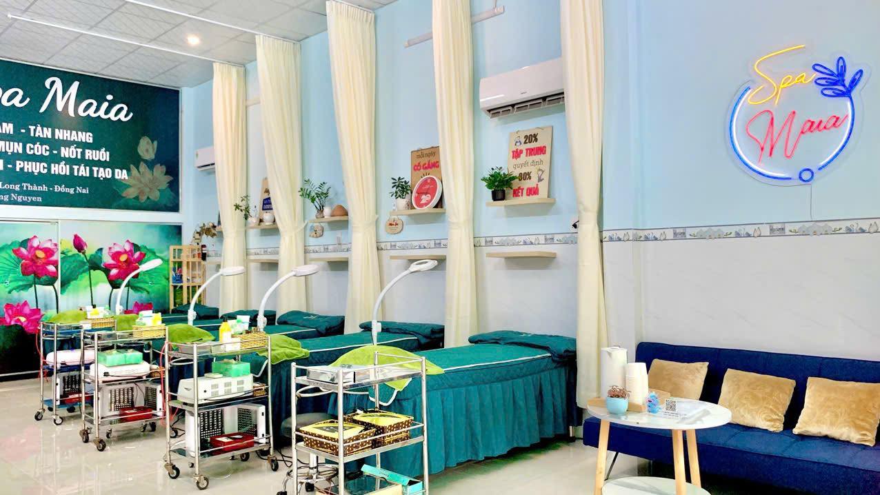 Không gian bên Spa Maia
